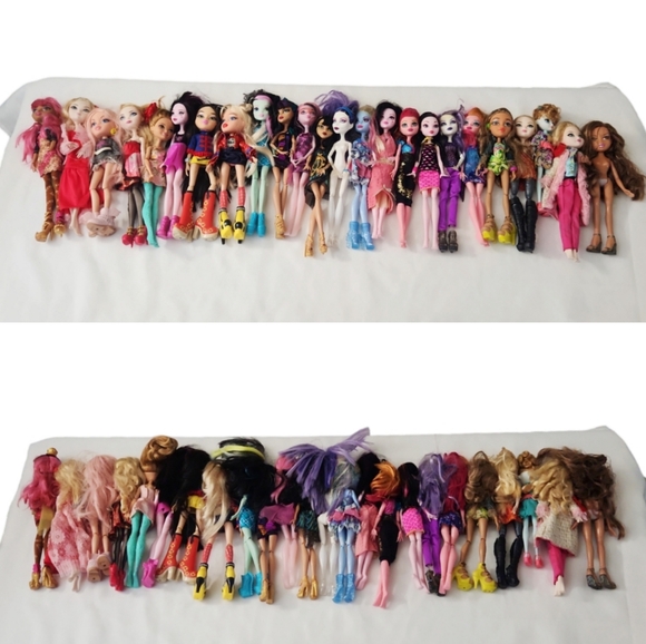 Mattel Monster High Huge Lot (24) Dolls Lot RARE limited edition 2008 and up Clo - Picture 1 of 16